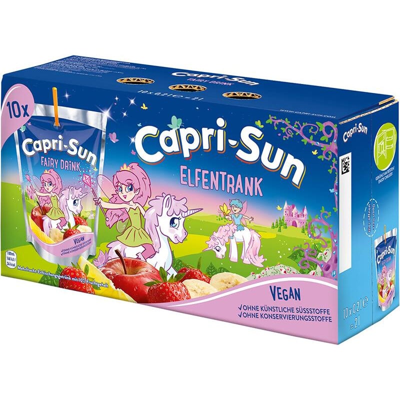Nedsat Capri-Sun Elf Drink - 10 x 0,2 L