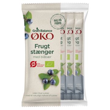 GB FRUGTSTÆNGER BLÅBÆR ØKO 100G 5STK