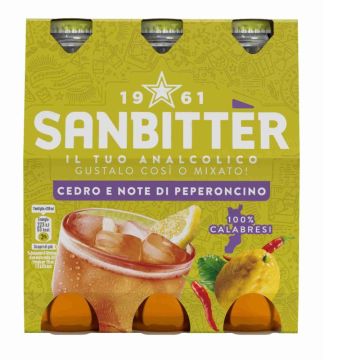 Sanbittèr Cedro e Note di Peperoncino 24 x 20 cl