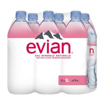 EVIAN Vand naturligt mineralvand - pantfri