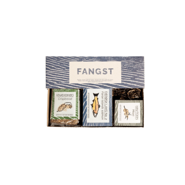FANGST Nordic Tapas Box med laks og havtorn