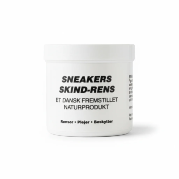 Sneakers Skind-rens dansk håndlavet naturprodukt til rengøring af lædersko og sneakers 160 ml