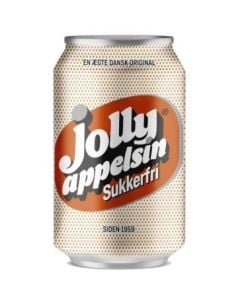 Jolly Appelsin Sukkerfri - pantfri