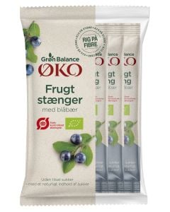 GB FRUGTSTÆNGER BLÅBÆR ØKO 100G 5STK