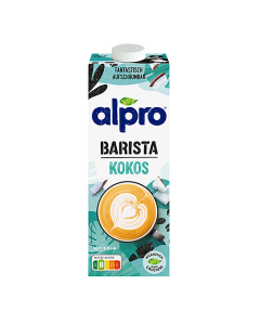 Alpro Kokosdrik Barista 8 pak – plantebaseret kokosdrik til kaffe
