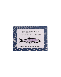 Dåse Fangst Brisling No. 1 med nordiske brisling sardiner i premium kvalitet