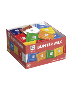 Ritter Sport Mini Display chokolade mix – farverigt udvalg af mini chokolader