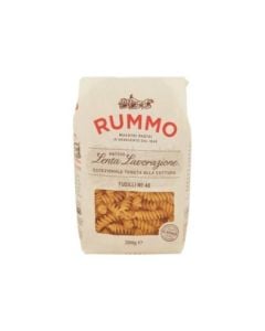 Rummo Fusilli Nr. 48 500 g – premium italiensk fusilli spiralpasta af durumhvede med perfekt saucebinding