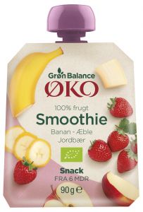 Smoothie Jorbær/Banan Øko