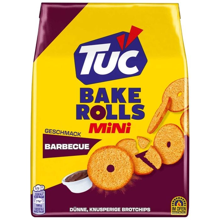 TUC Brødchips med Barbecuesmag