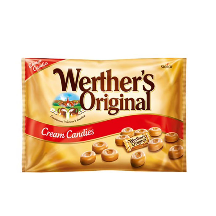 Storck Werther’s Original karamelbolcher 1 kg – klassiske smørkarameller Storck Werther’s Original karamelbolcher 1 kg – klassiske smørkarameller